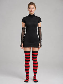 Black and Red Vampire Cosplay Set