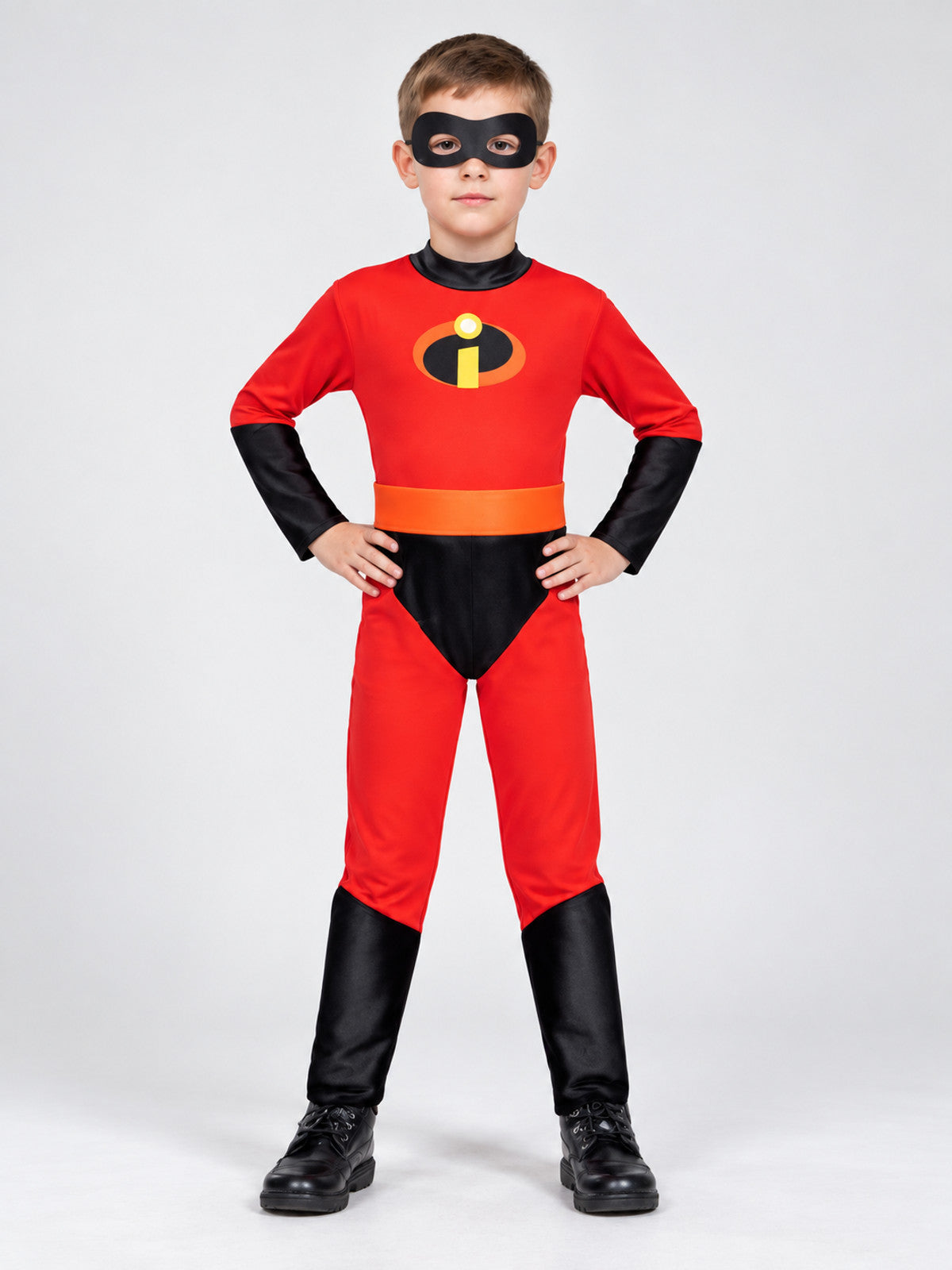 Kids' Superhero Costume with Mask