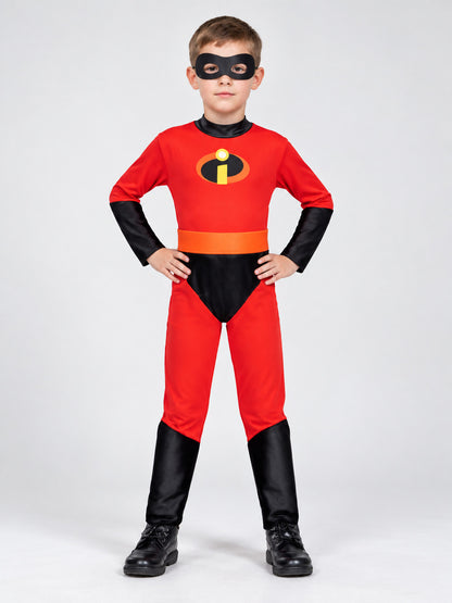 Kids' Superhero Costume with Mask