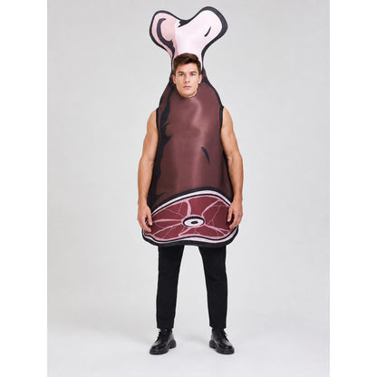 Meat Costume with Headpiece on-model view