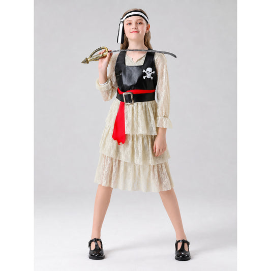 Kids' Pirate Costume for Parties and Stage Performances
