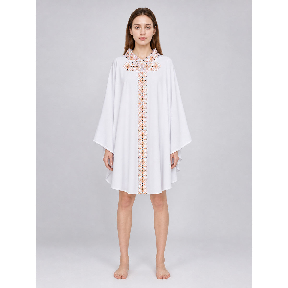White Medieval-Style Cosplay Shirt