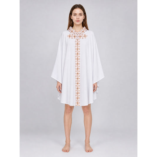 White Medieval-Style Cosplay Shirt