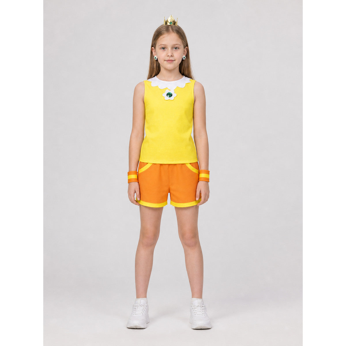 Super Mario Costume with Accessories on-model view