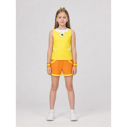 Super Mario Costume with Accessories on-model view