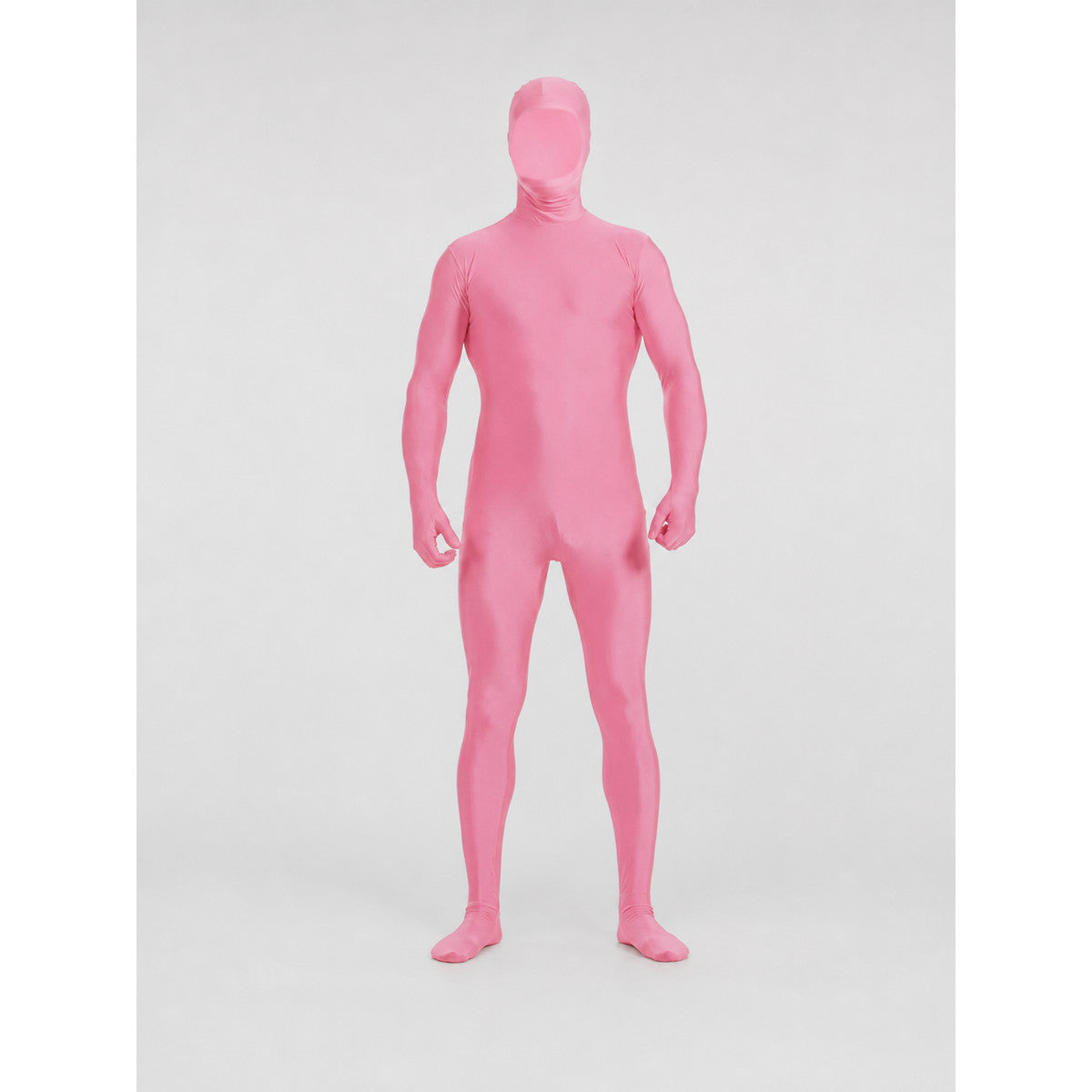 Pink One-Piece Hooded Cosplay Costume