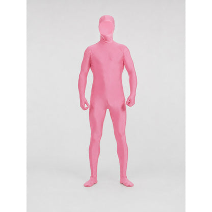Pink One-Piece Hooded Cosplay Costume