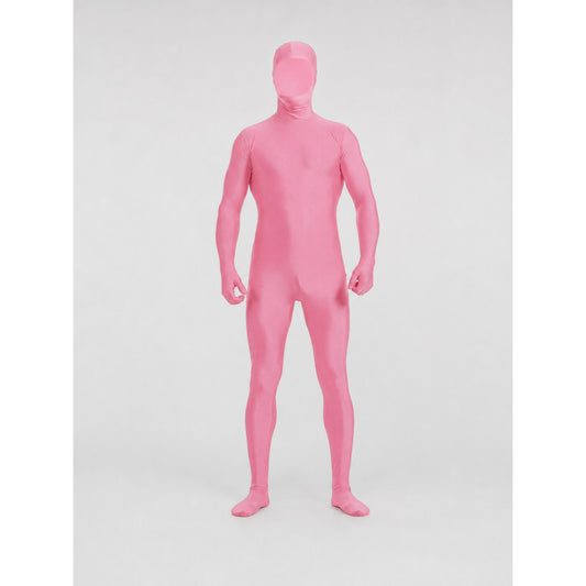 Pink One-Piece Hooded Cosplay Costume