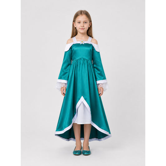 Rosalina Cosplay Dress, Long, Off-the-Shoulder on-model view