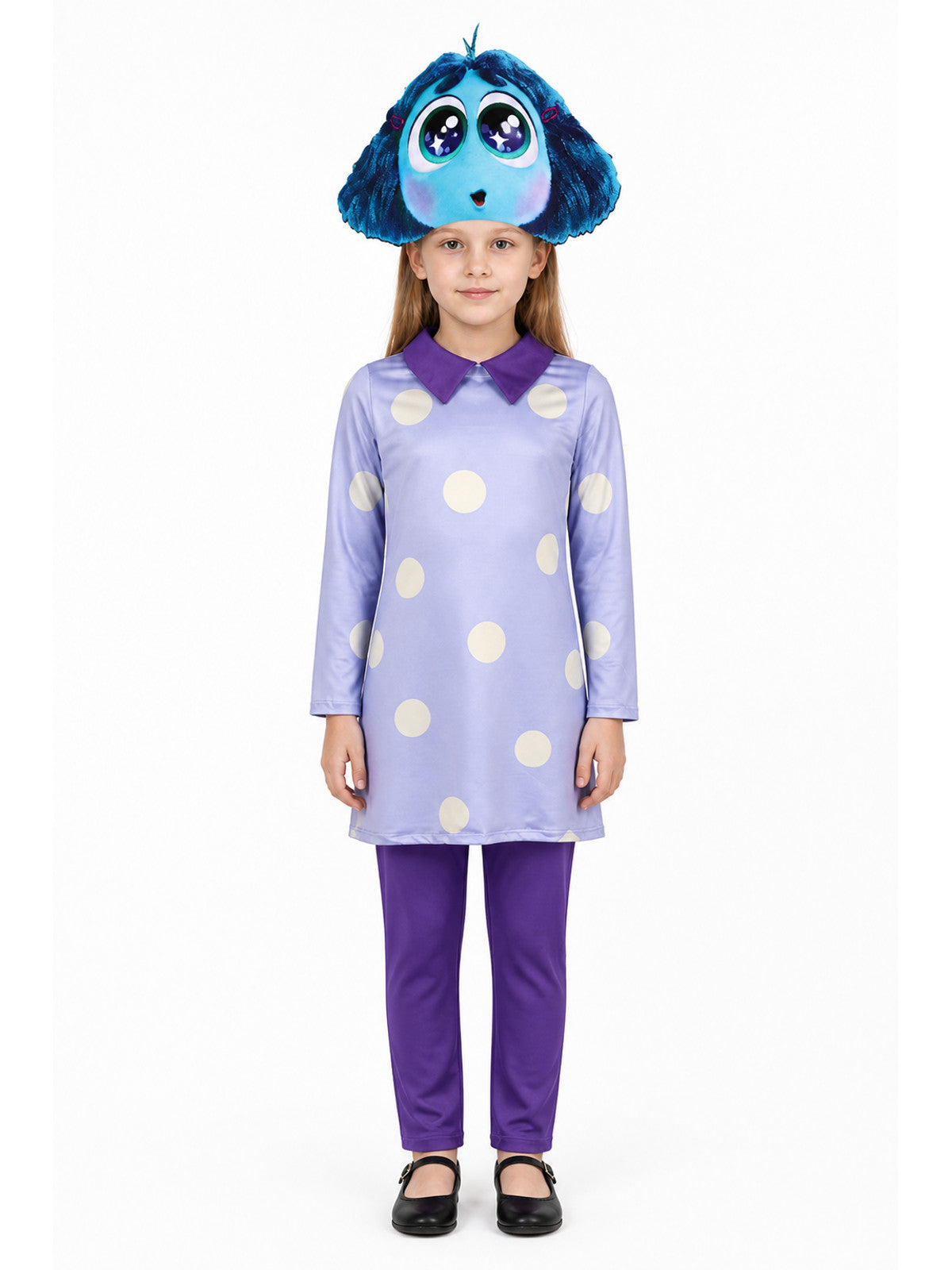 Joy Costume, Light Purple with Dots, from Inside Out 2 main product view