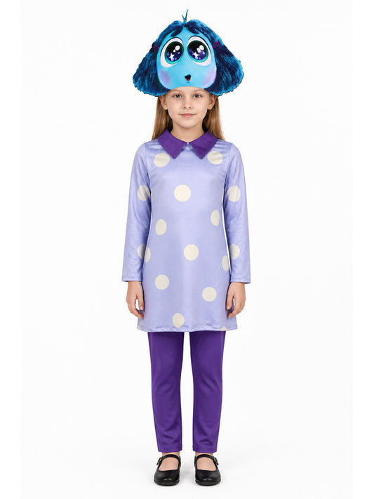 Joy Costume, Light Purple with Dots, from Inside Out 2 main product view