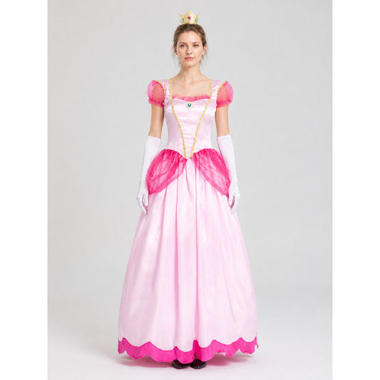 Pink Princess Dress for Halloween, S-XXL on-model view