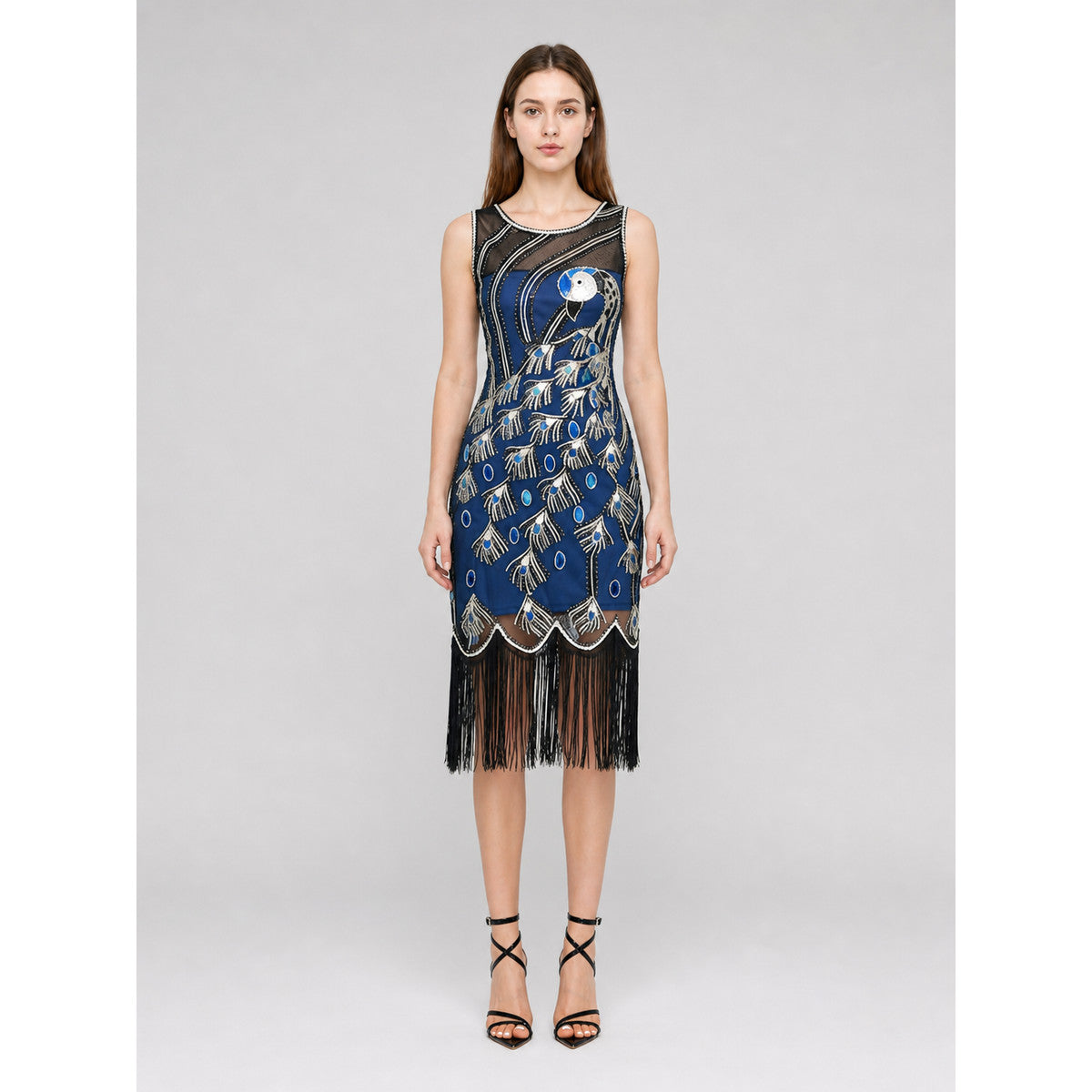 1920s-Style Fringe Cocktail Dress