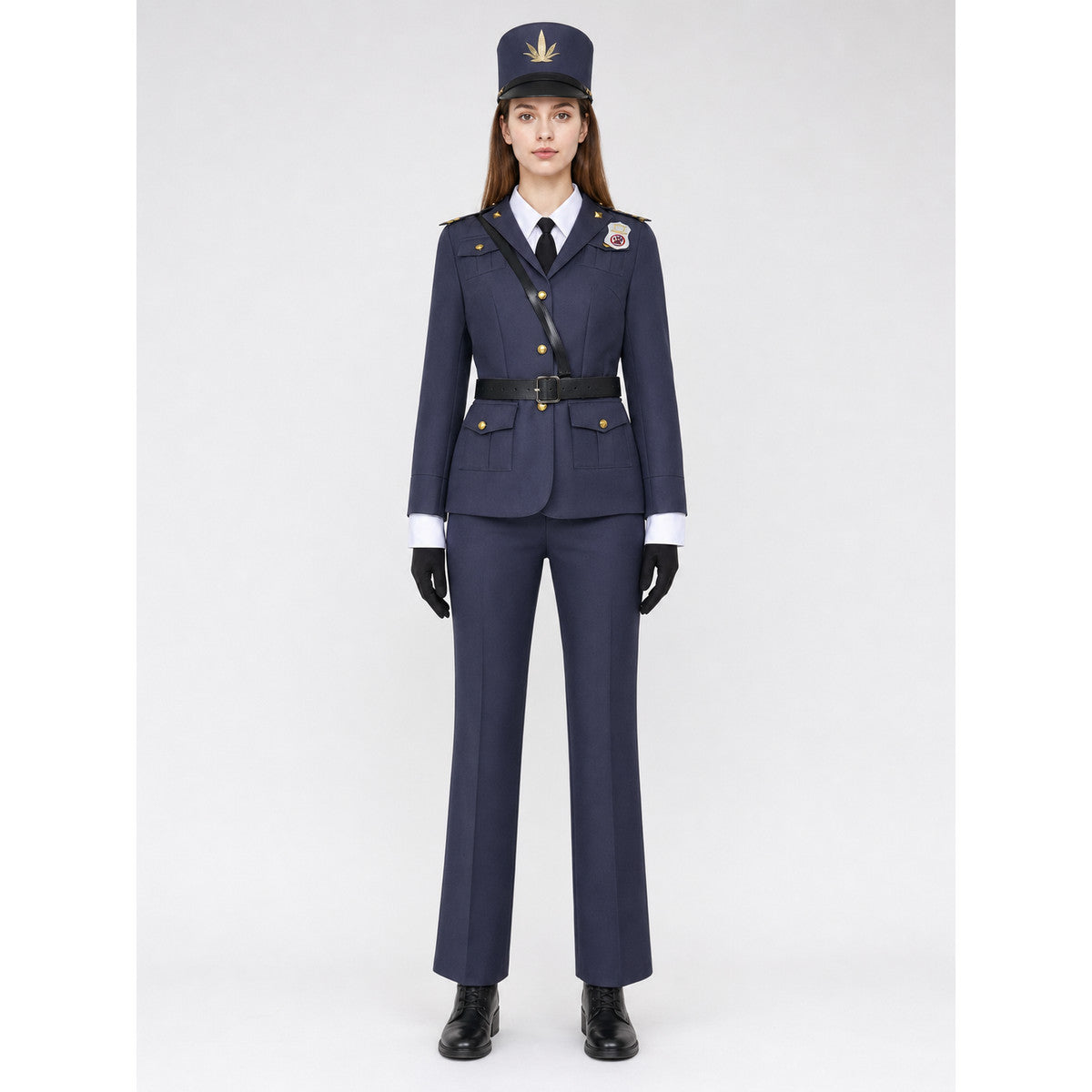 Captain Chantel Dubois Cosplay Costume, Uniform