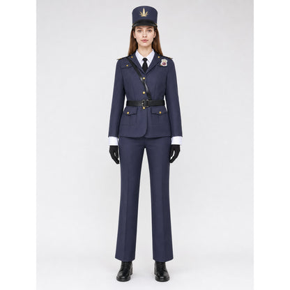 Captain Chantel Dubois Cosplay Costume, Uniform