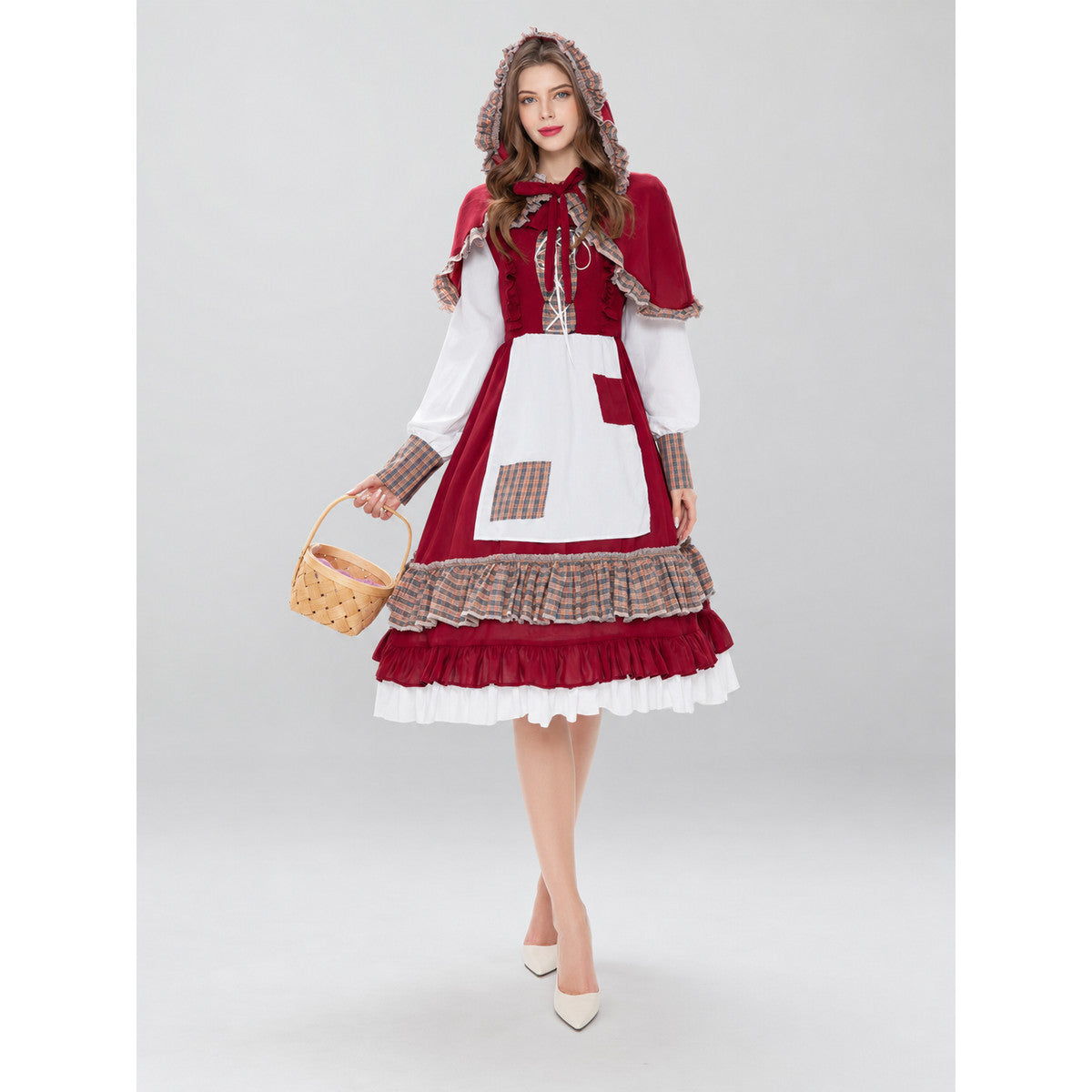 Little Red Riding Hood Hooded Cosplay Costume