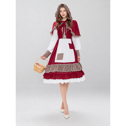 Little Red Riding Hood Hooded Cosplay Costume