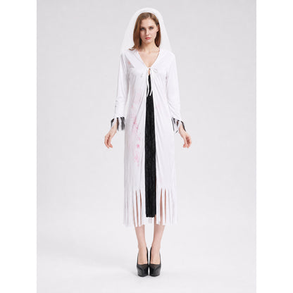 Fringe Costume Dress with Headpiece front view