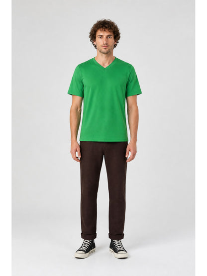 Cosplay Costume: Green Top and Brown Pants main product view