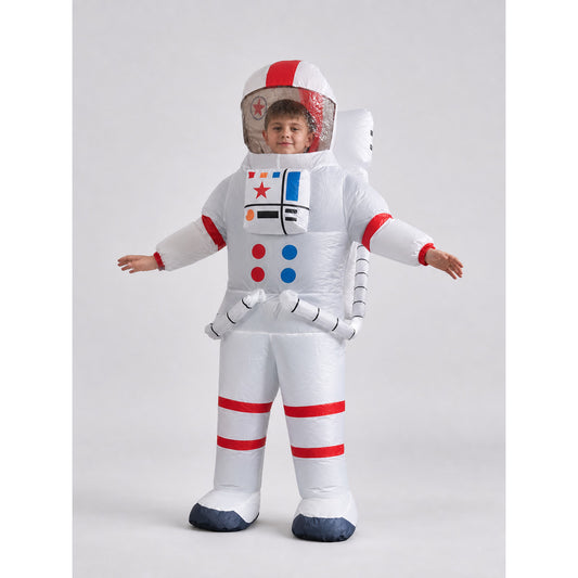 Inflatable Astronaut Costume with Backpack for Halloween
