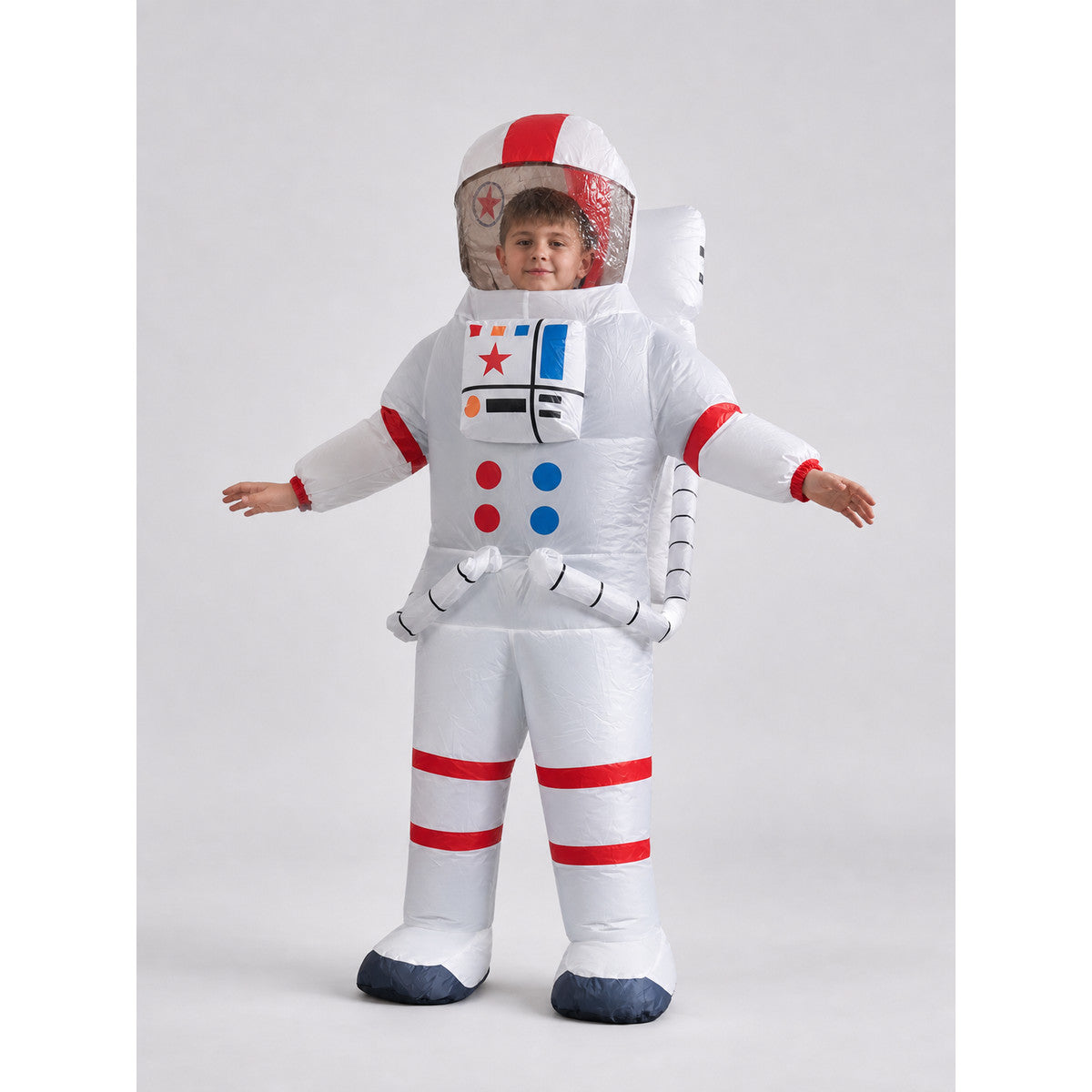 Inflatable Astronaut Costume with Backpack for Halloween