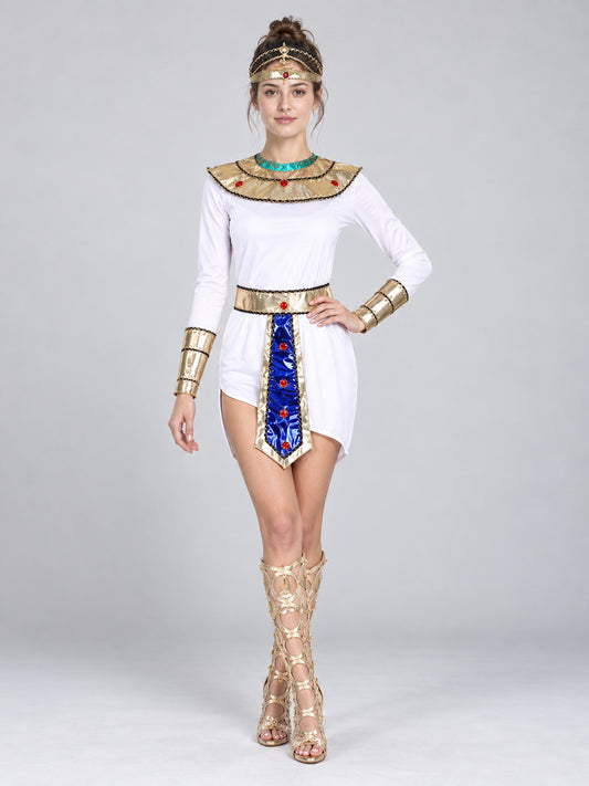 Egyptian-Style Carnival Costume with Headpiece