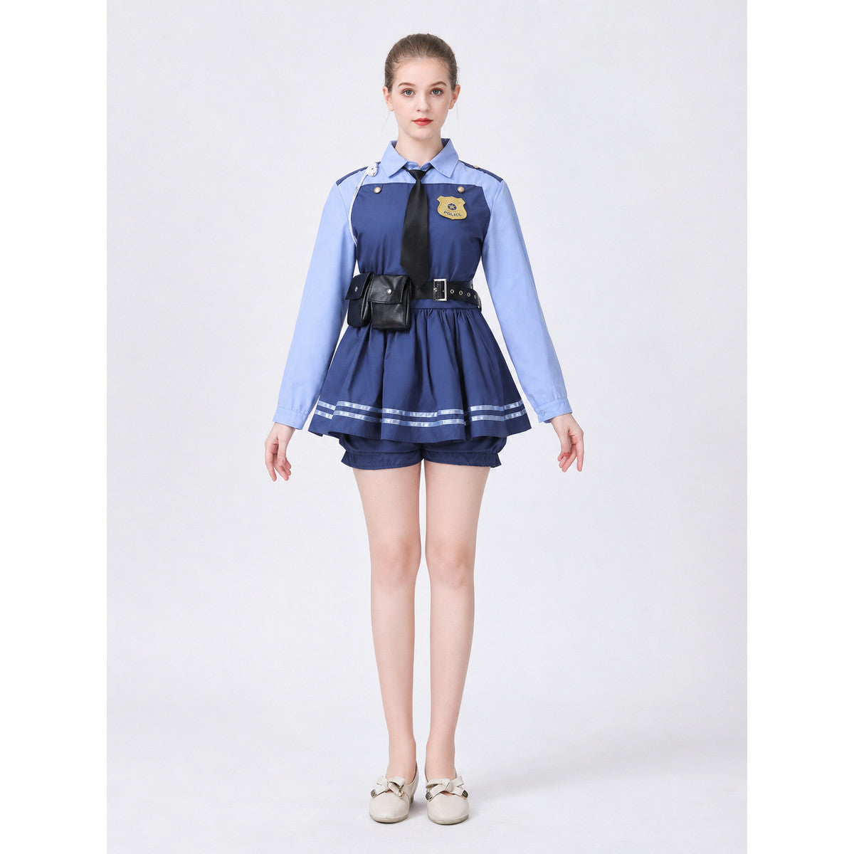 Judy Police Officer Costume with Skirt