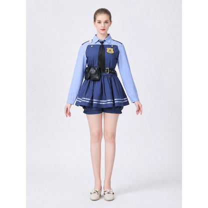 Judy Police Officer Costume with Skirt