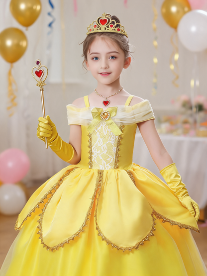Golden Princess Costume Set