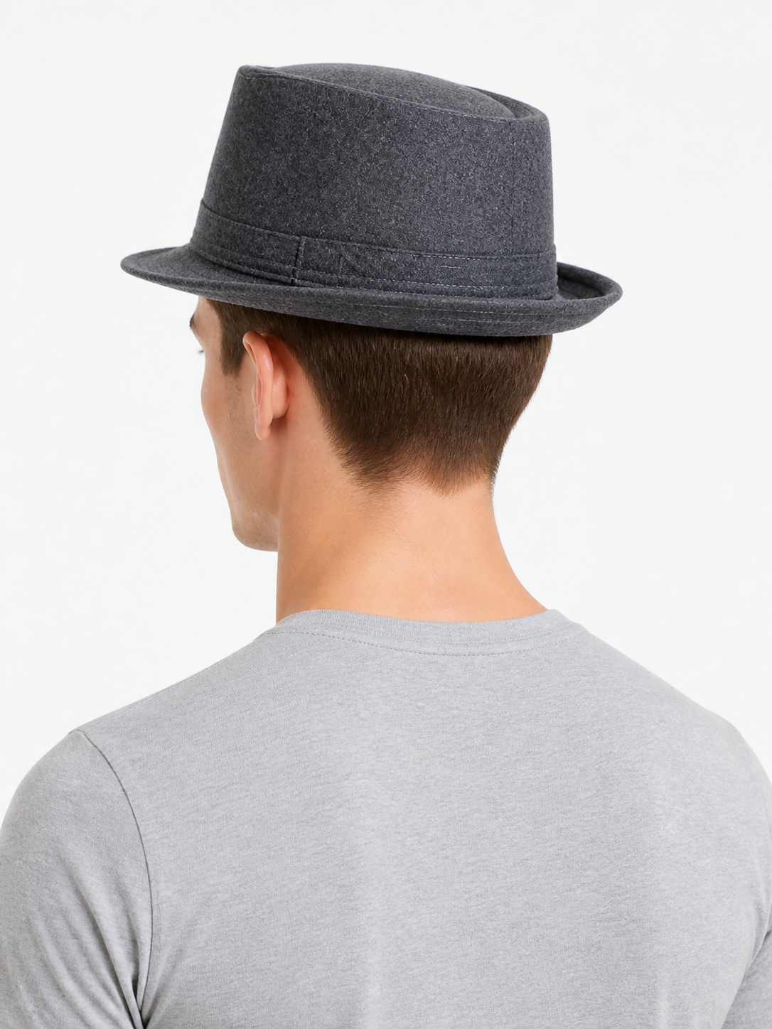 Wide-Brim Carnival Fedora Hat