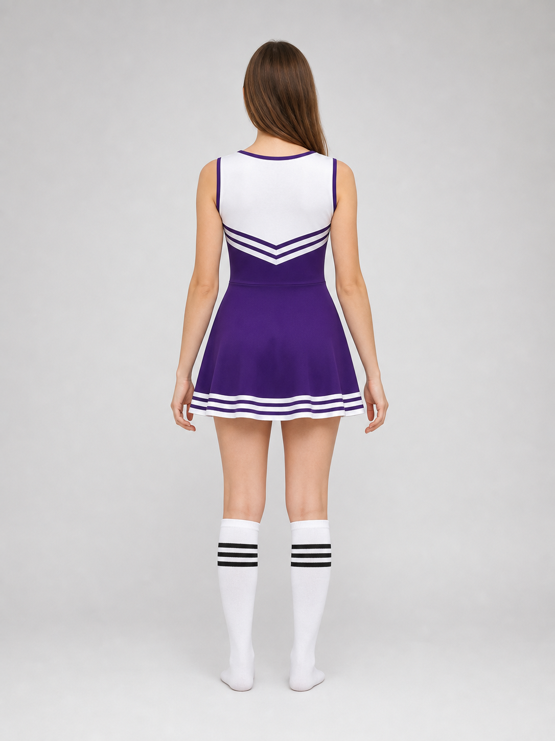 CHEERS Cheerleading Costume with Pom-Poms
