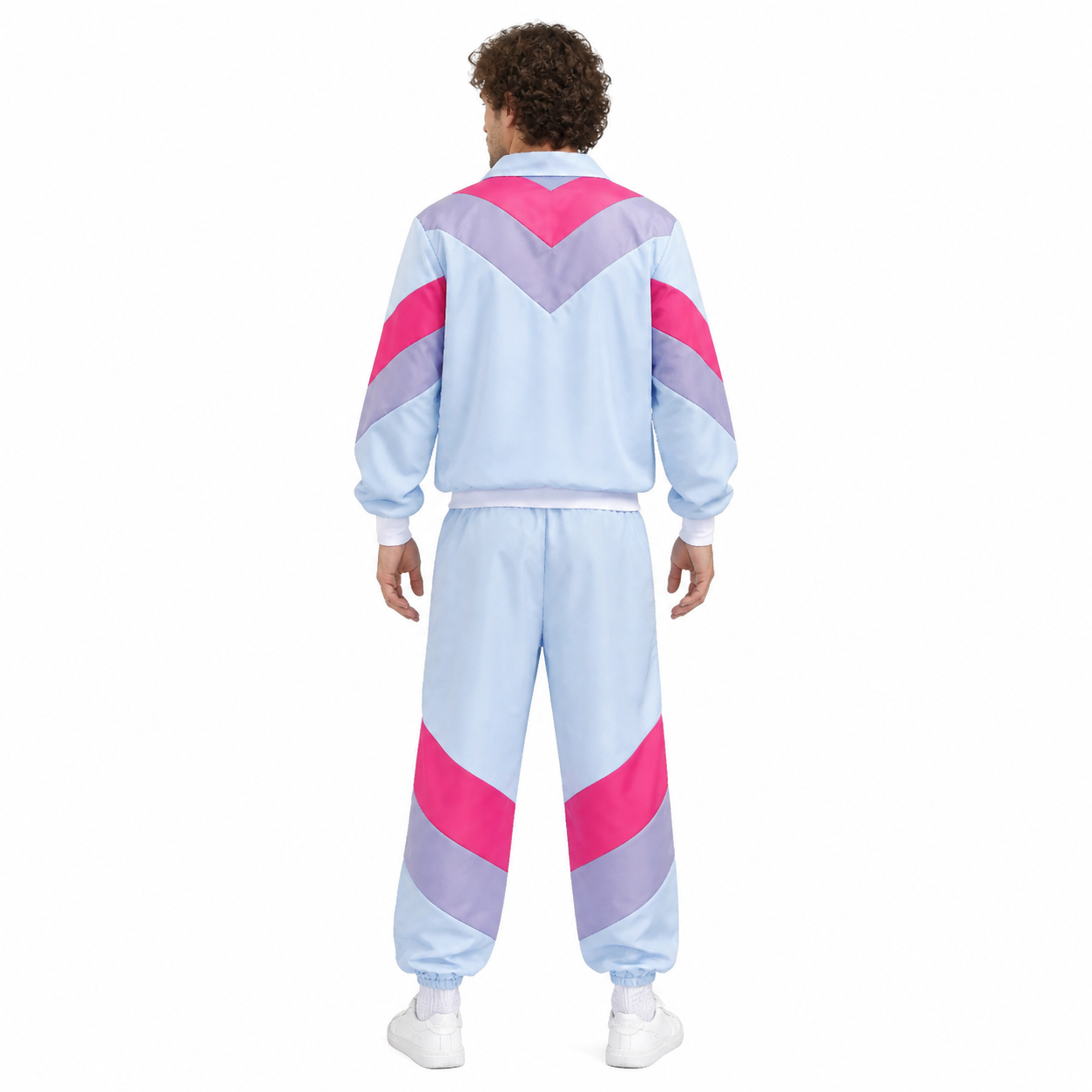 Carnival Tracksuit with Colorful Accents back view