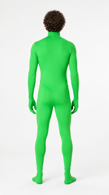 Alien Costume with Mask for Halloween back view