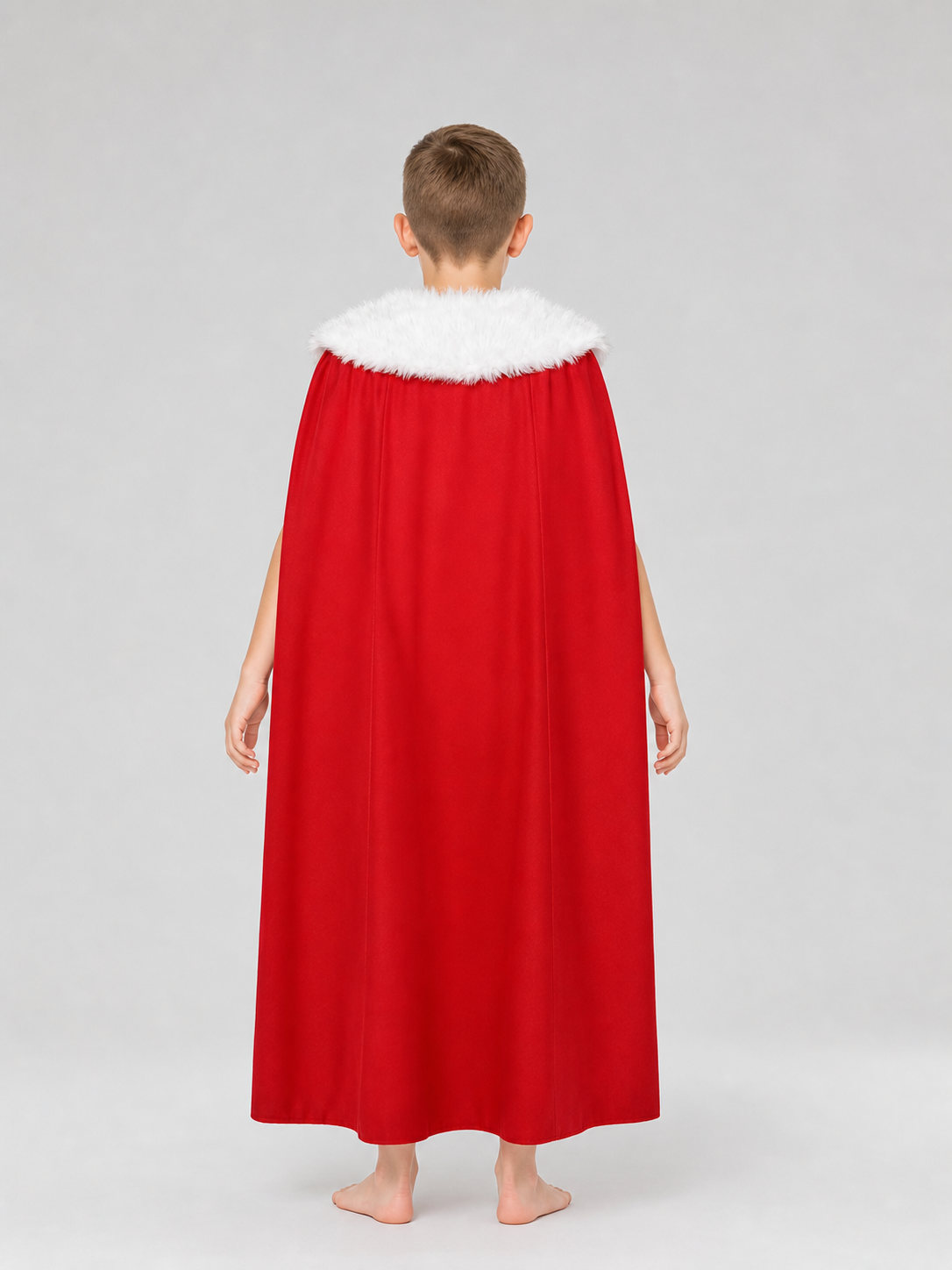 Invincible Cosplay Cape: Red and White Cloak