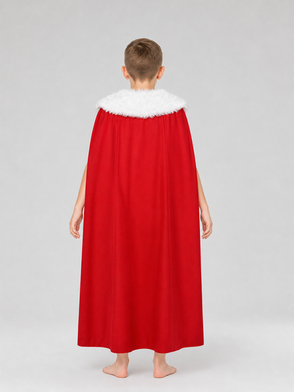 Invincible Cosplay Cape: Red and White Cloak