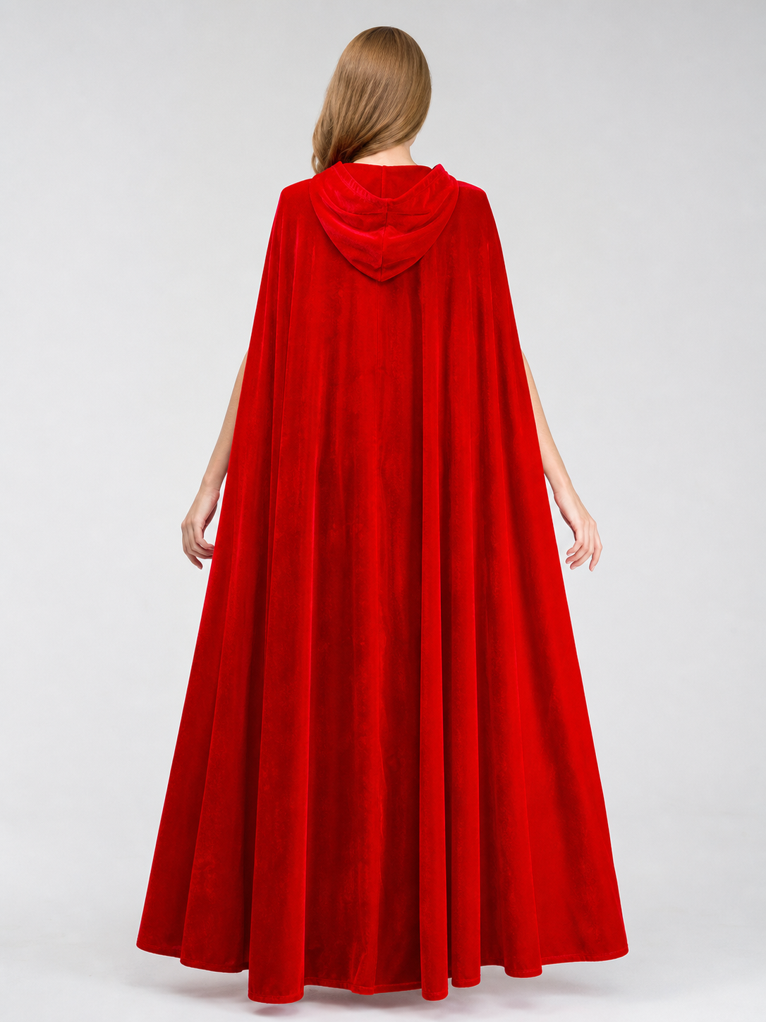 Vampire Costume with Dress and Hood for Halloween
