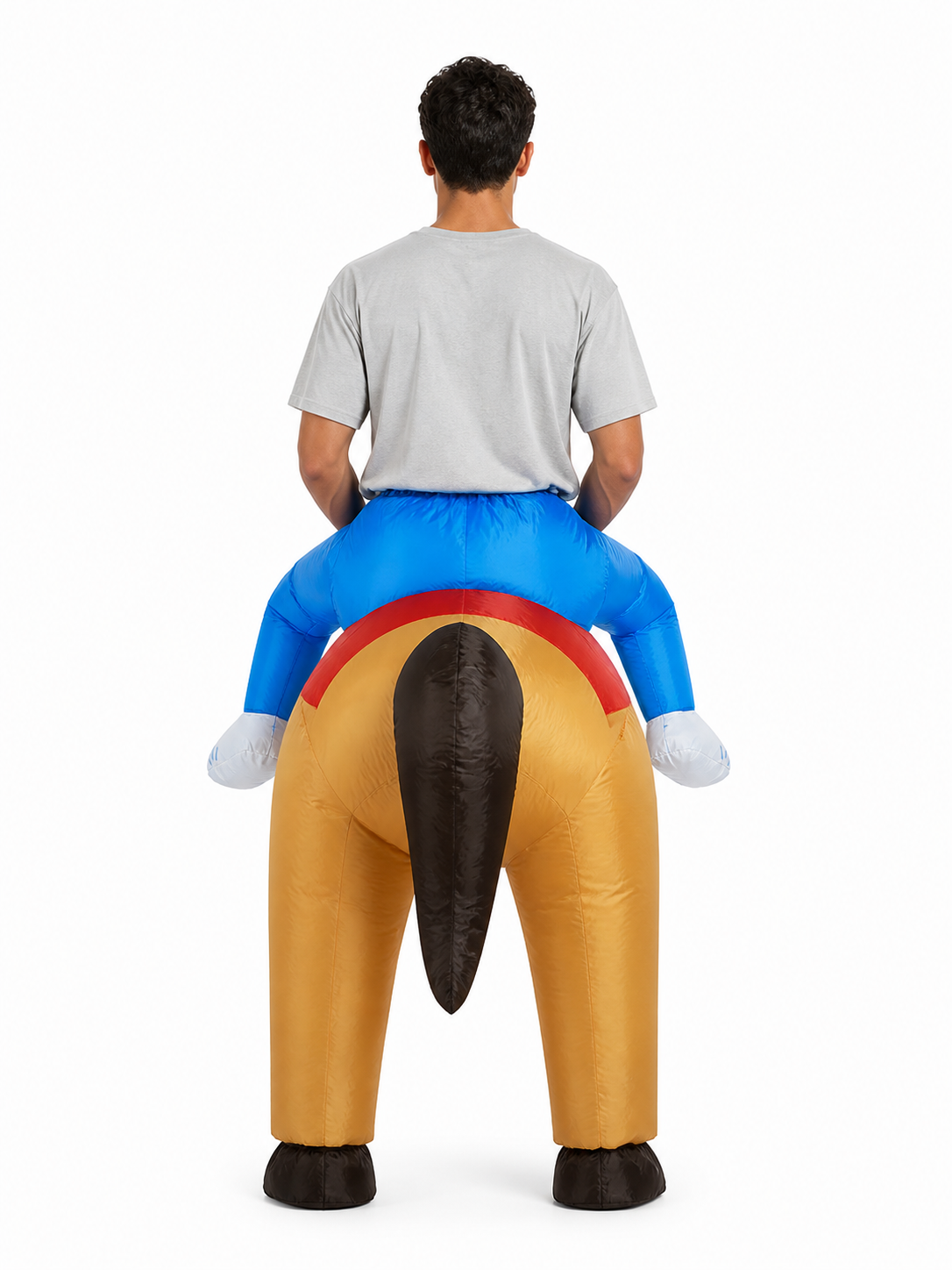 Inflatable Horse Costume for Carnival Parties back view