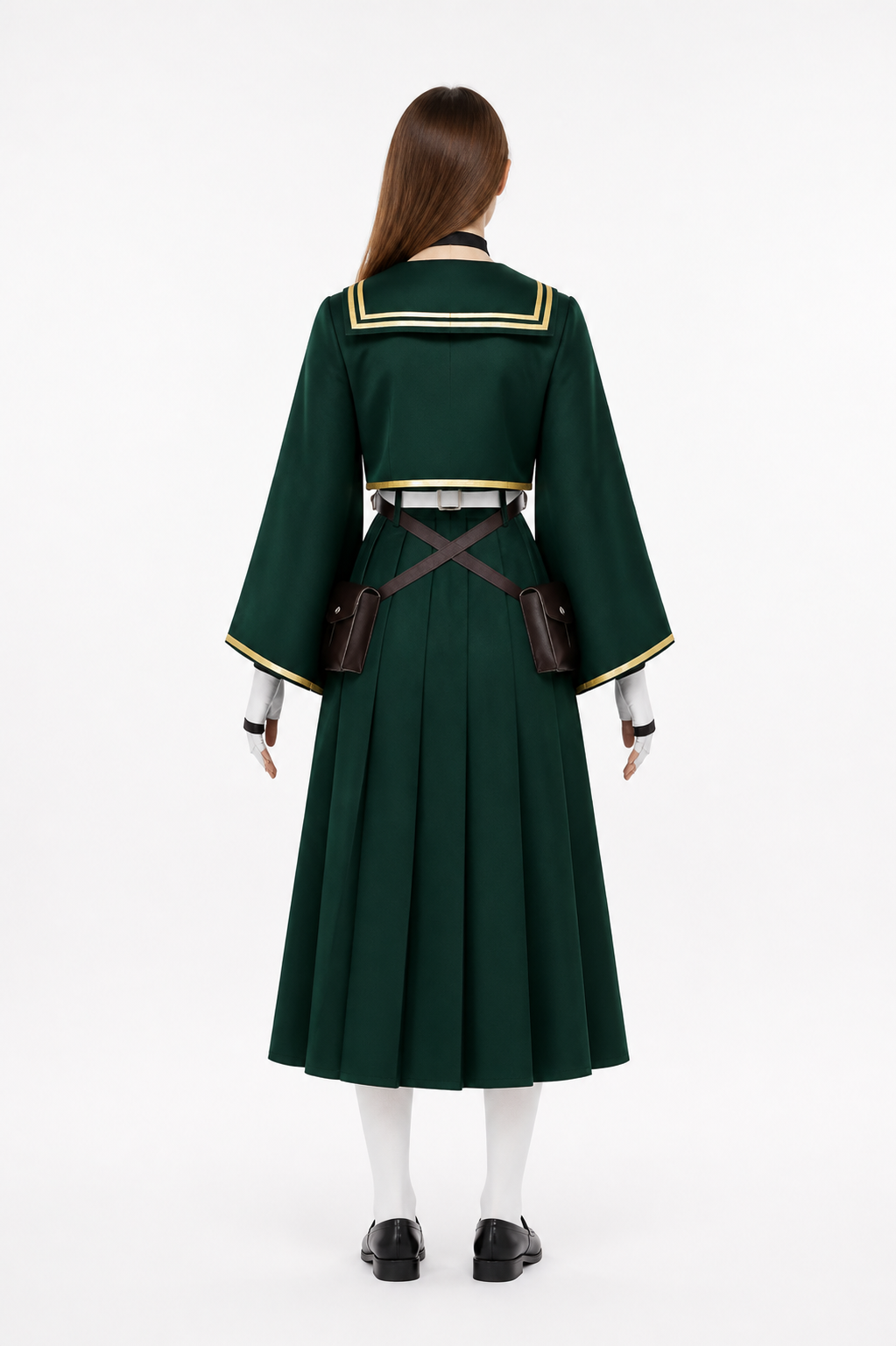 Shikikawa Shiei Character Cosplay Costume back view