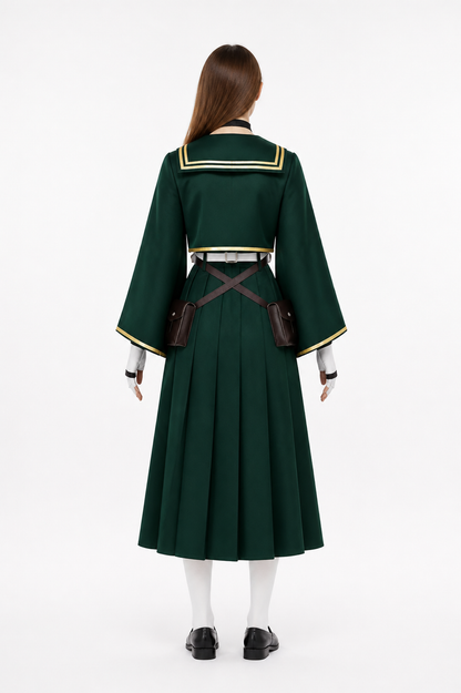 Shikikawa Shiei Character Cosplay Costume back view