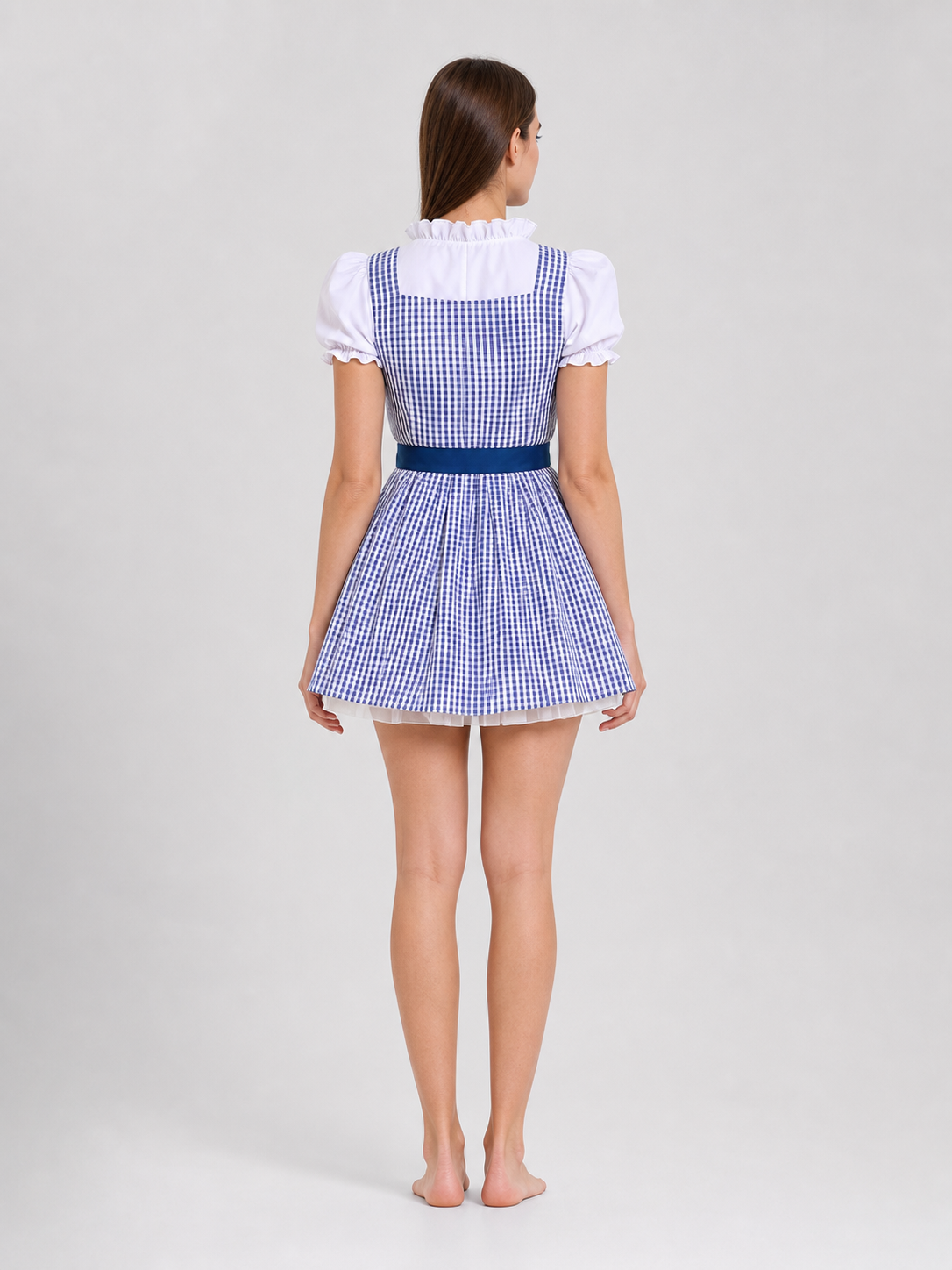 Bavarian-Style Costume Dress with Apron