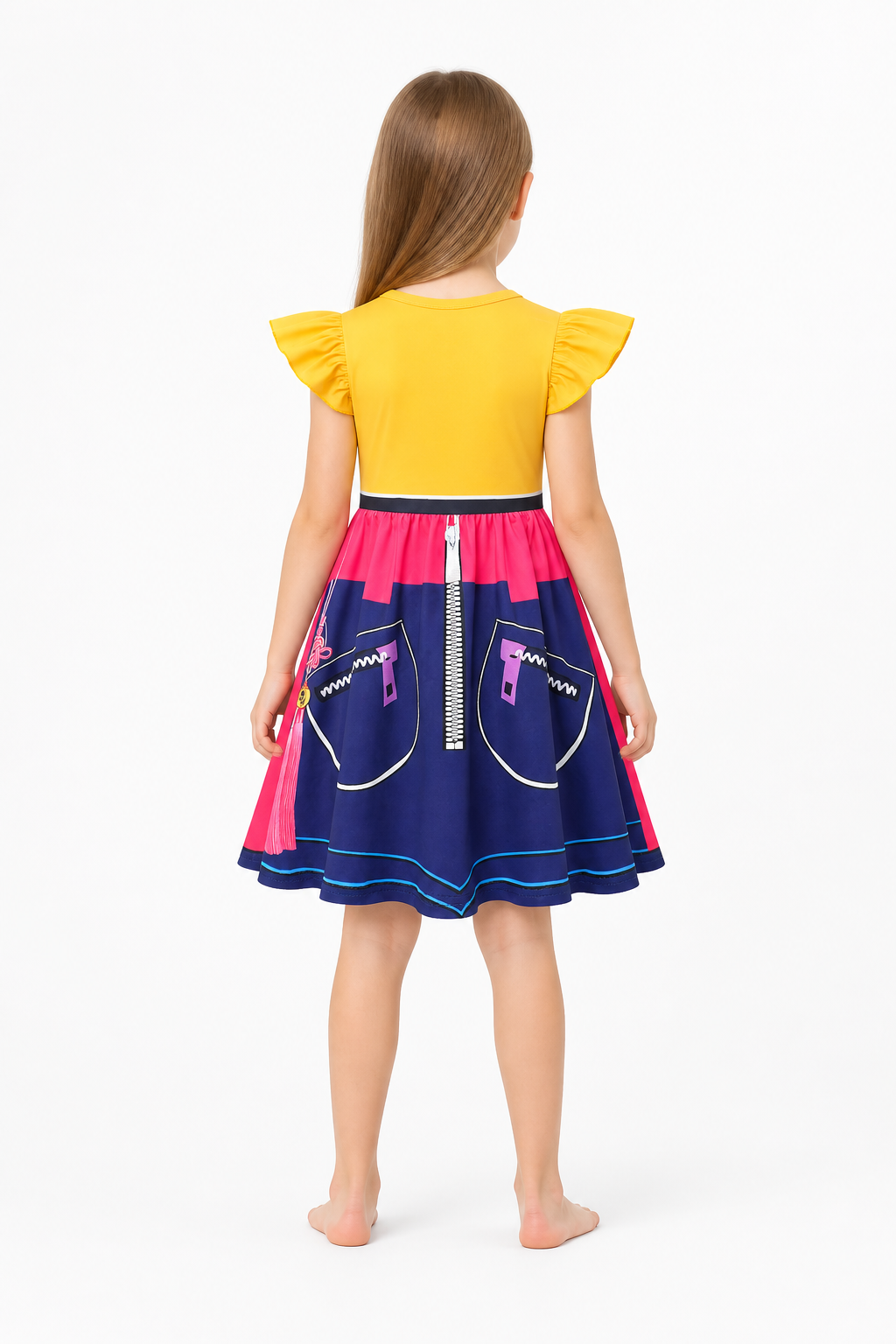 Printed Halloween Costume Dress