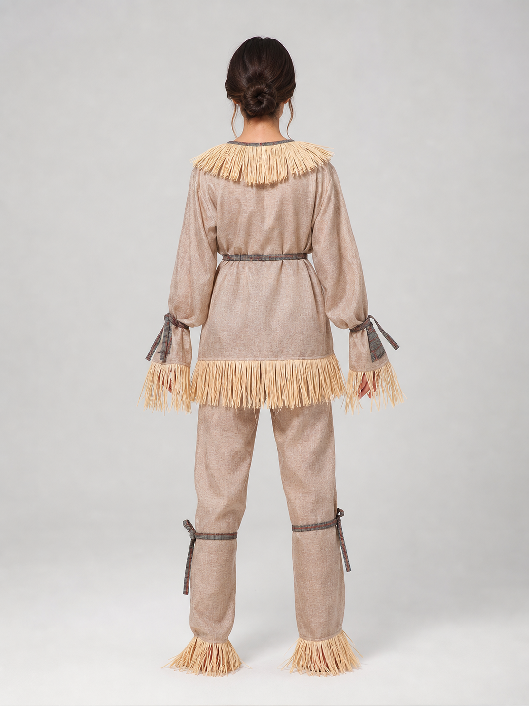 Scarecrow Costume for Cosplay and Stage Performances back view