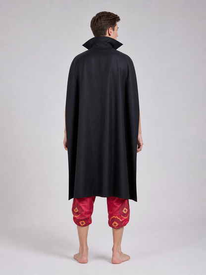 Pirate Cosplay Costume: Cape, Vest, and Pants