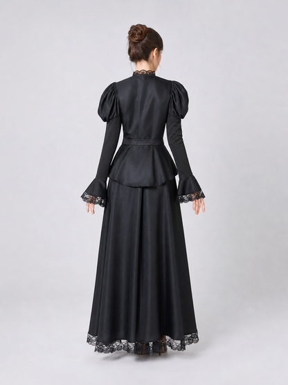 Witch Cosplay Costume: Dress, Hat, and Belt