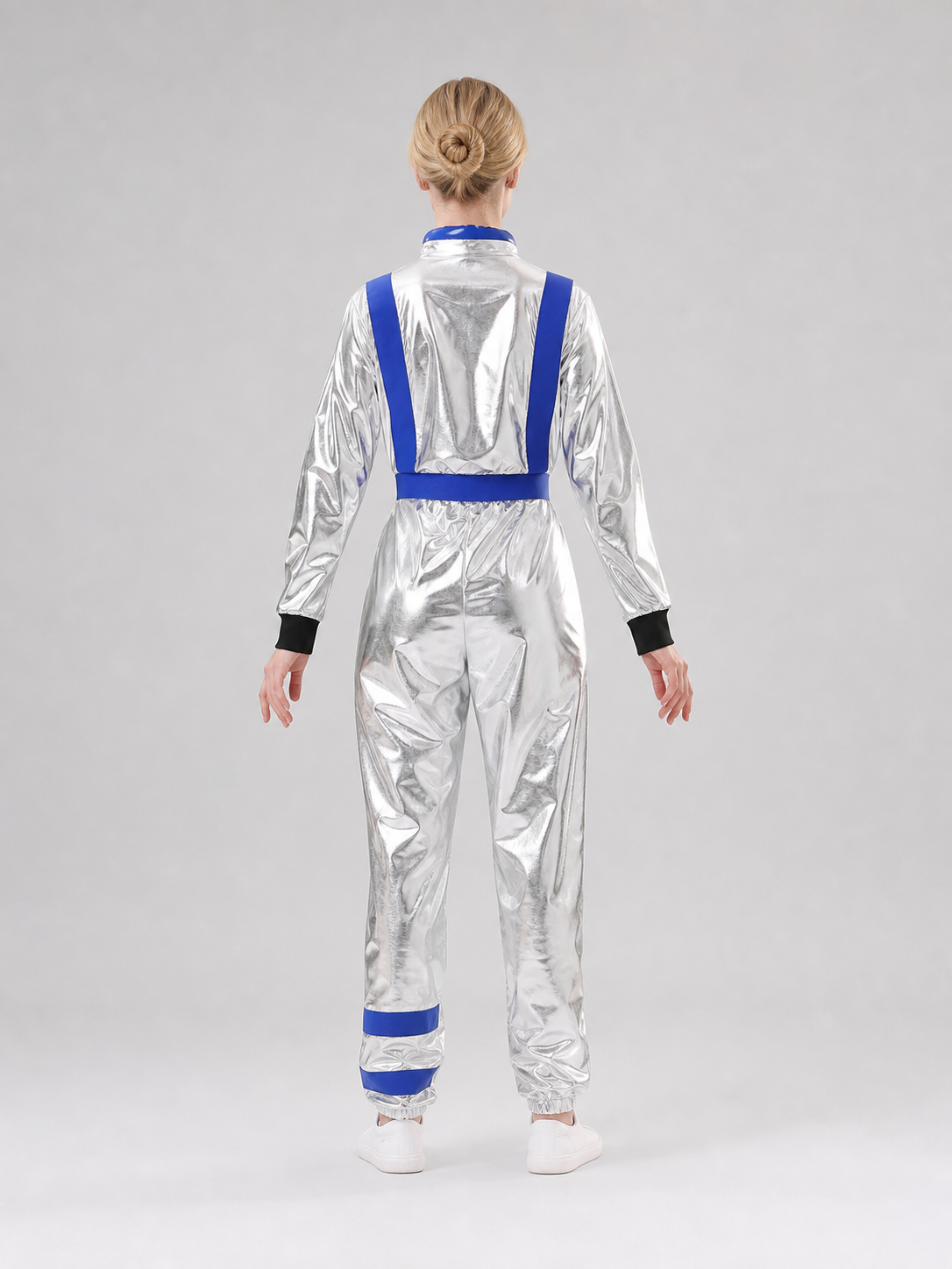 Silver NASA Astronaut Costume back view