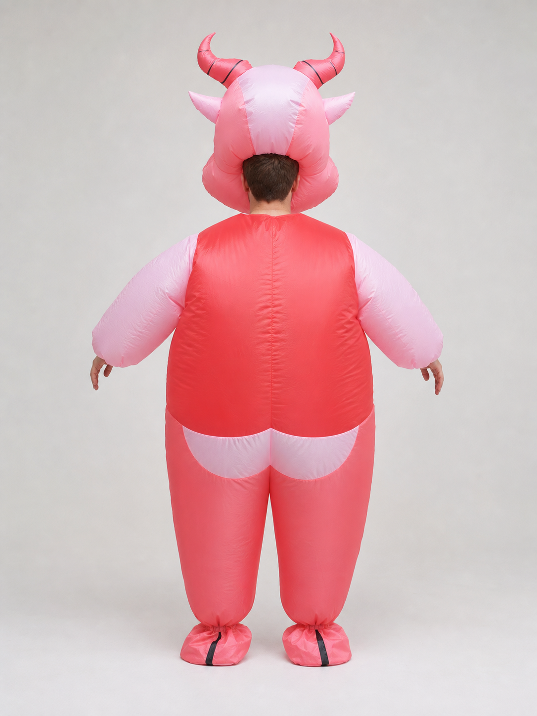 Inflatable Bull Costume with Horns for Parties