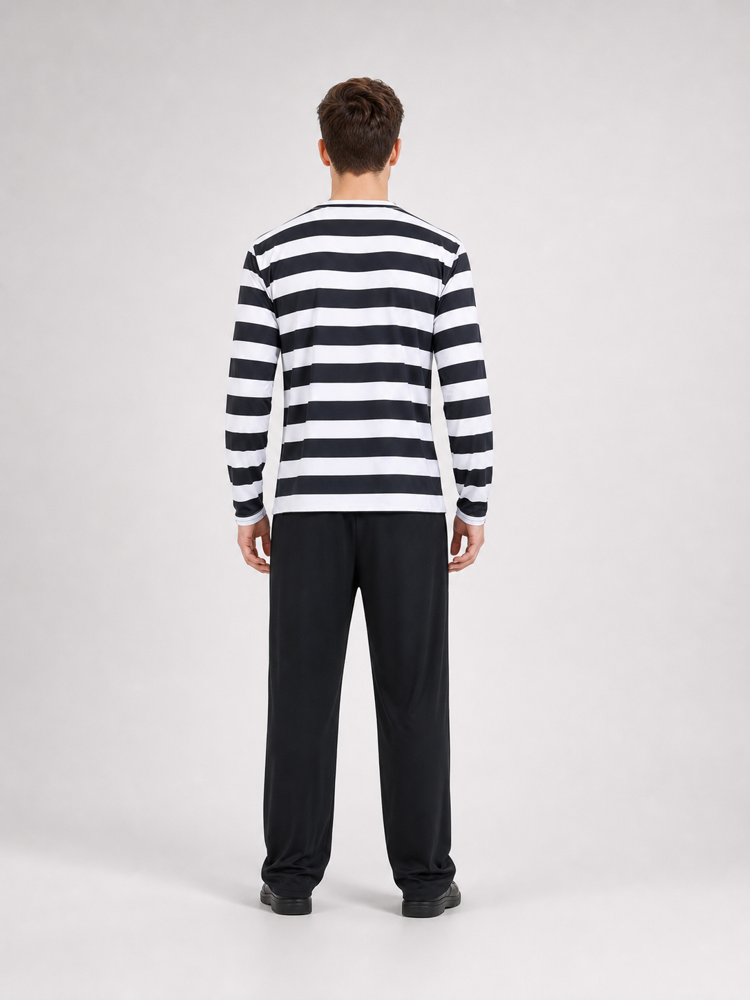 Striped Robber Costume for Cosplay