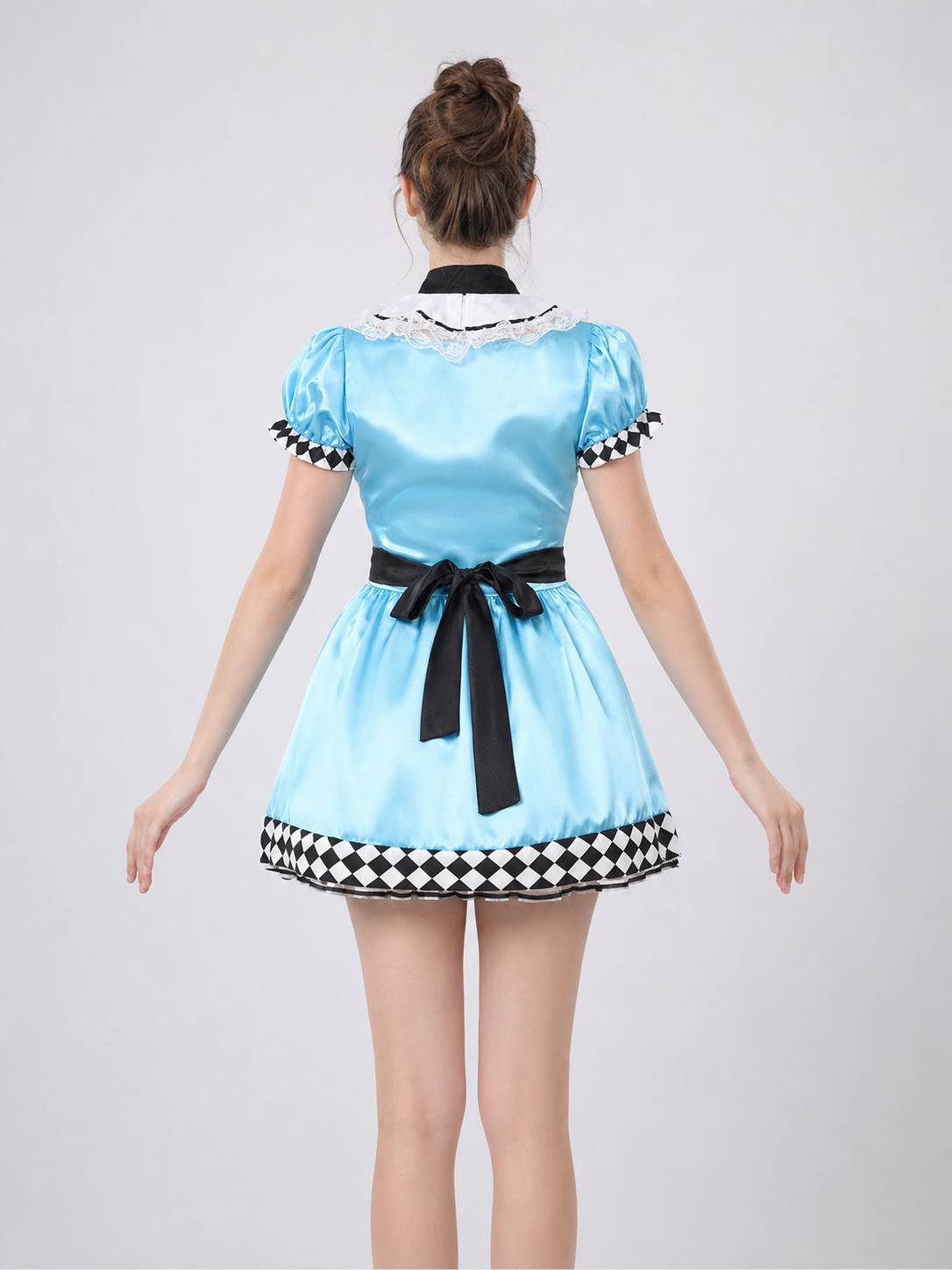 Alice Carnival Dress, Stage and Cosplay Costume back view
