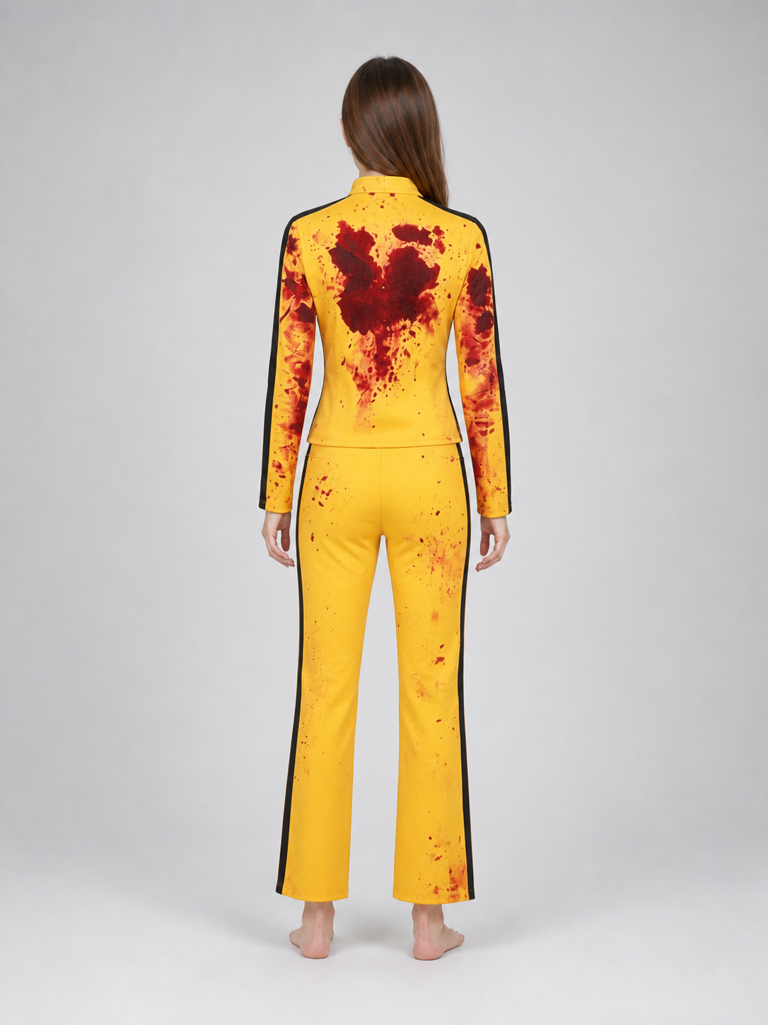 Yellow Kill Bill Cosplay Costume Set