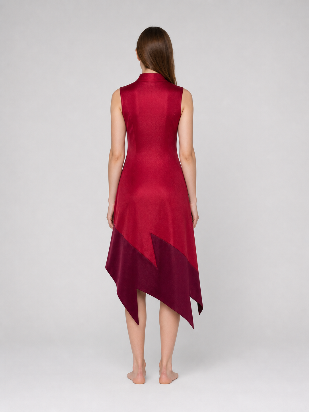 Edalyn Cosplay Dress, Dark Red, Sleeveless